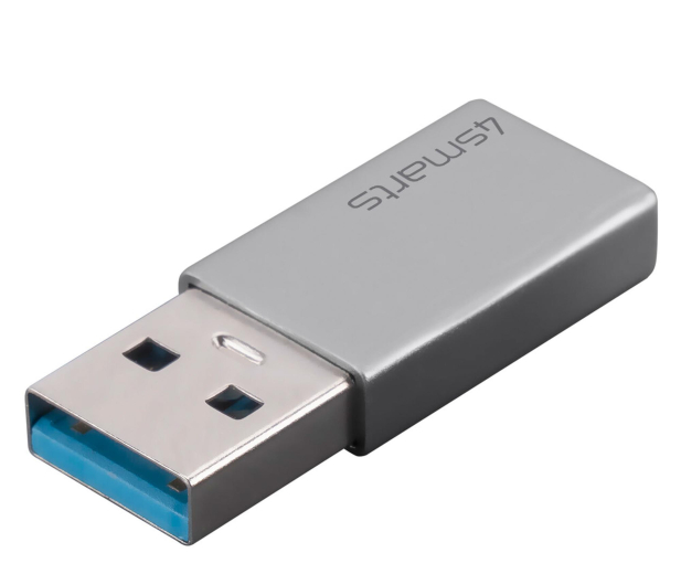 4smarts Adapter Passive USB-A 3.0 do USB-C srebrny 2szt. - 1535850 - zdjęcie 2